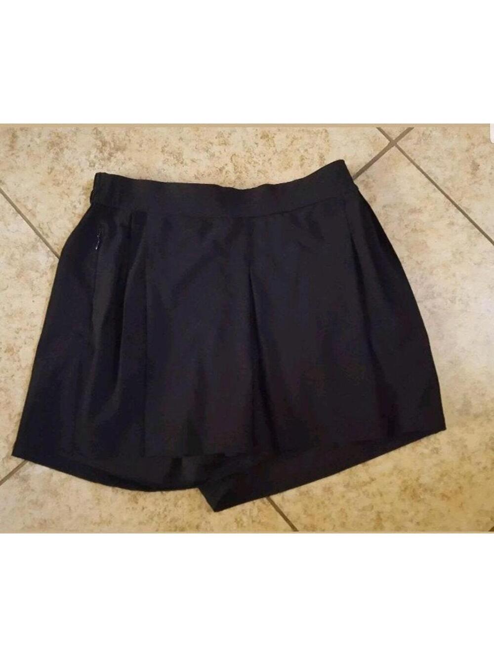 Lululemon Black Tennis Skort Skirt Sz 4 Women's Athletic Workout